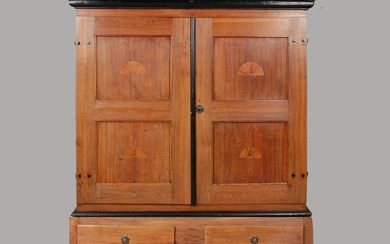A late Empire dining room cabinet, mid 19th century.