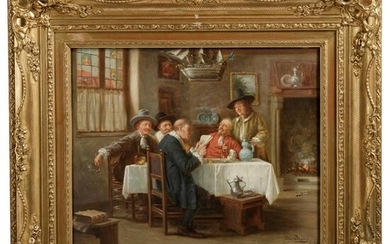 A painting by Franz Wagner ind the style of the 17th