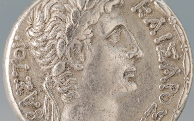 A silver Tetradrachm of Augustus – mint of Antioch,...