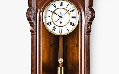 A very scarce Seth Thomas Clock Co. Regulator No. 4 hanging clock
