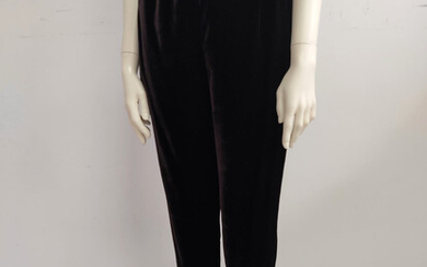 ANNA MOLINARI BLUMARINE Velvet trousers Size "M"