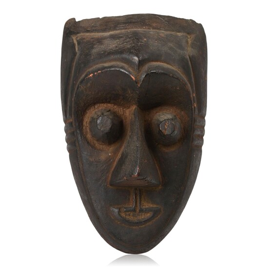African Carved Wooden Mask.