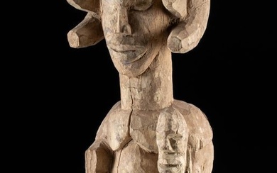 African Igbo Wood Ikenga (Personal Shrine Figure)