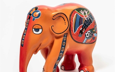 (-), After Corneille Elephant Parade (2007) Numbered 63/125...