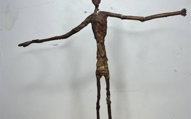 Alberto Giacometti Modern Bronze Sculpture
