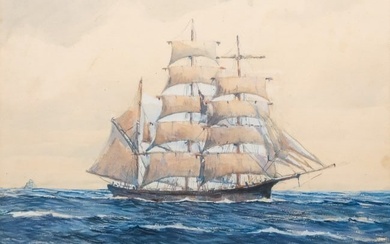 American School, Ship at Sea