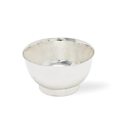 An 18th century Irish silver bowl
