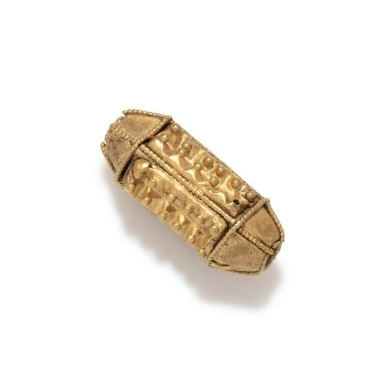 An East Greek Gold Spacer Bead