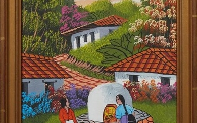 Ana Rivera (Honduran), "Couple at the Oven," 2008