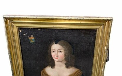 Antique Old Master Oil Painting on Canvas Portrait of a