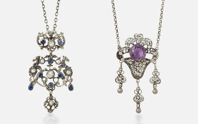 Arts & Crafts and Renaissance Revival, Necklaces