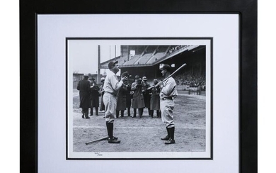 Babe Ruth and Lou Gehrig Vintage L.E. Photo