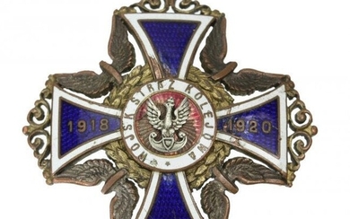 Badge of the Union of Military Railway Guards 1918-1920