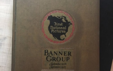 Banner Group - First National Pictures (1927) US Movie Studio Exhibitor Book (9.25x15.5 60pp)