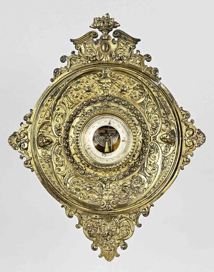 Barometer, Germany c. 1880, brass