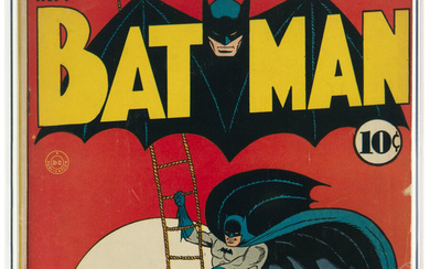Batman #4 (DC, 1940) CGC VG/FN 5.0 Off-white pages....