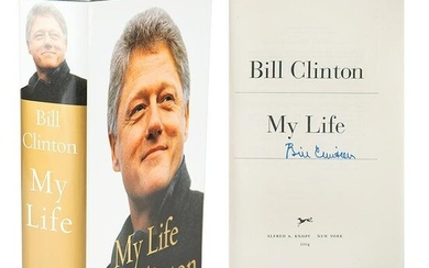 Bill Clinton Signed Book
