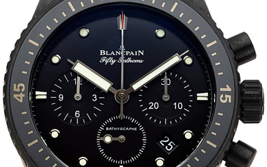 Blancpain, Black Ceramic "Fifty Fathoms" Chronograph Circa 2022 full...