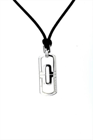 Bvlgari - 18 kt. White gold - Necklace with pendant