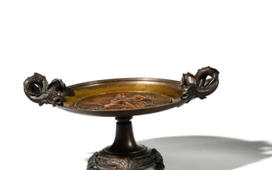 CH. PILLET (XIX-XXème siècle) COUPE en bronze... - Lot 234 - Osenat