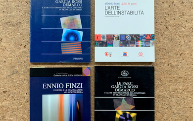 CINETISMO - Lotto unico di 4 cataloghi