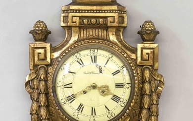 Cartel clock, 2nd half 19th centur