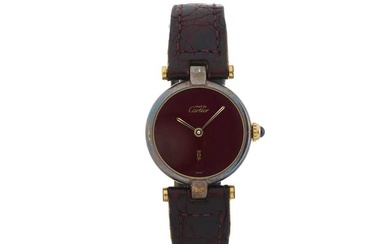 Cartier, a Must de Cartier Vendome wrist watch