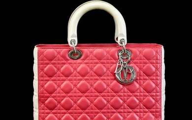 Christian Dior Lady Bicolor Shoulder Bag