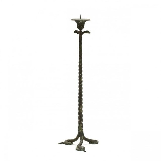 Classical-Style Brass Pricket Stick