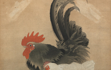 Cockerel and Hen