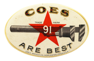 Coes Wrench Co. Pocket Mirror