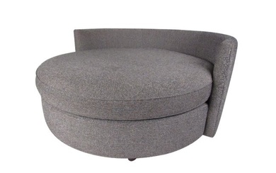 Contemporary Modern Round Sofa or Lounge Chair