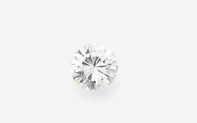 DIAMANT SUR PAPIER De taille brillant pesant 2,04 cts. A brilliant cut diamond weighing 2,04...