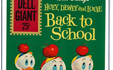 Dell Giant #49 Huey, Dewey and Louie Back to...