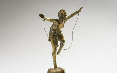 Demètre H. Chiparus, 'Chain dancer', c. 1925