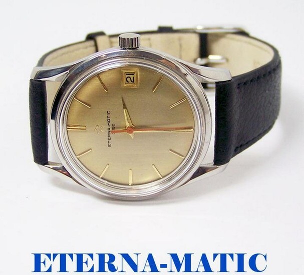 ETERNA-MATIC 3000 Automatic Watch c.1970 Cal.1466U*