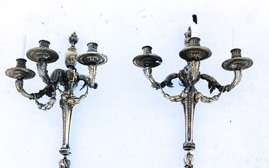 Early 20th C. French Designer Sconces