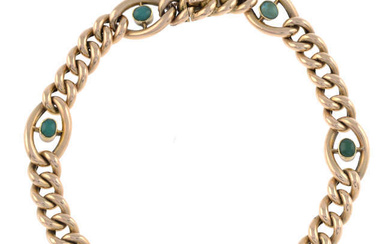 Early 20th century turquoise bracelet