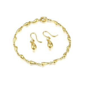Elsa Peretti Tiffany & Co. Teardrop Earring and Bracelet Set