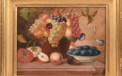 English Still Life With Fruit.