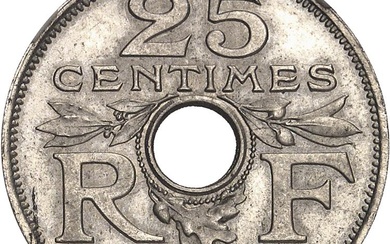 FRANCE IIIe République (1870-1940). Essai de 25 centimes, concours de...
