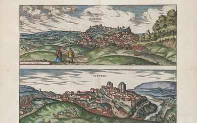 FRANZ HOGENBERGER - Lebrija and Setenil de las Bodegas, Cádiz. 1581