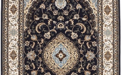 Floral Medallion Design Oriental Area Rug 5X8 Vintage Style Machine-Made Carpet