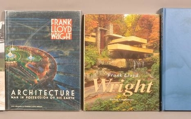 Four Books on Frank Lloyd Wright