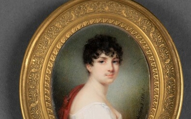 François HUET-VILLIERS (1772-1813) Portrait... - Lot 34 - L'Huillier & Associés