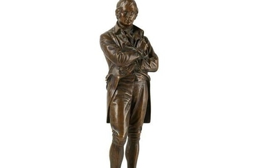 GEORGE ANDERSON LAWSON (1832-1904) STATUE OF THE POET
