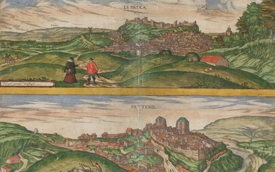 GEORGIUS HOEFNAGEL (1542 / 1600) "Panoramic views