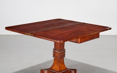 George IV rosewood games table