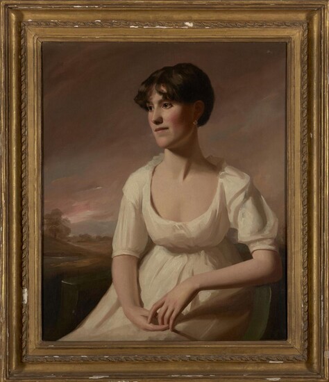 George Watson PPRSA, Scottish 1767-1837- Portrait of...