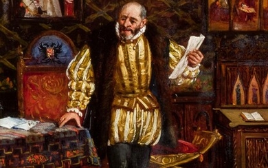 Gerardo Meléndez. Charles V at Yuste